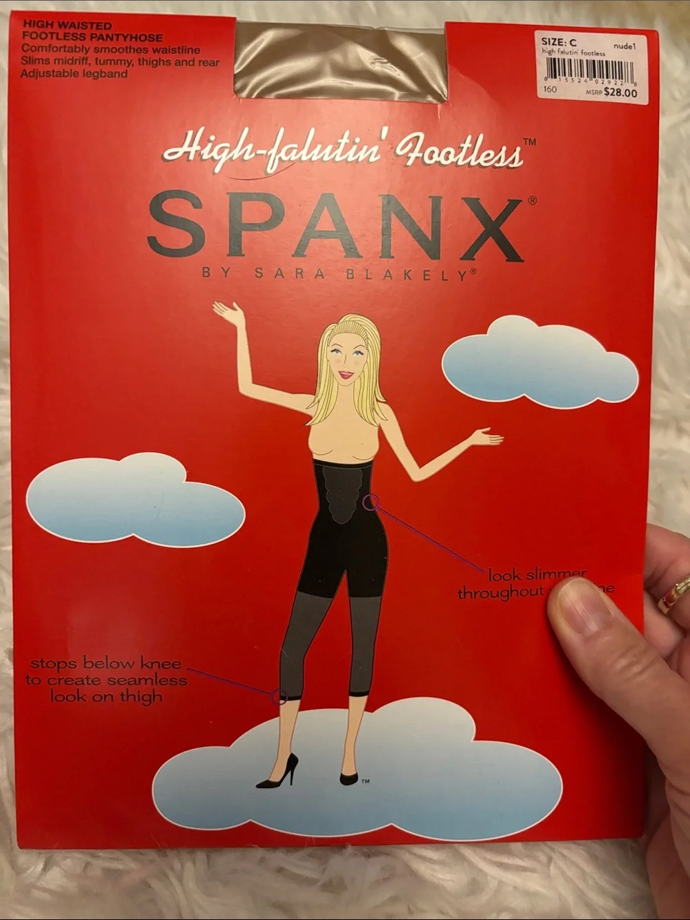 SPANX Footless High-Waist Shapewear